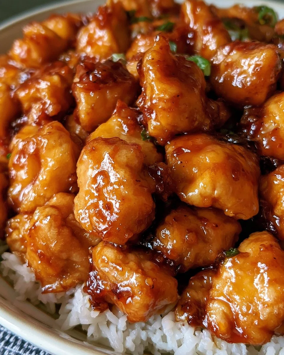 Poulet à l’orange au four avec sauce imitation Panda Express – Recette rapide pour deux