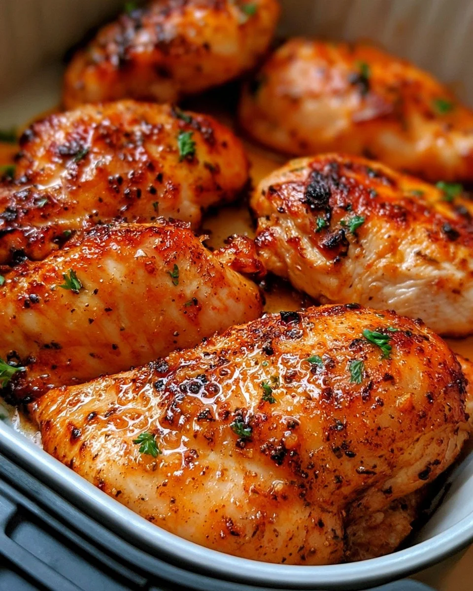 Recette de poulet à la friteuse à air en 10 minutes